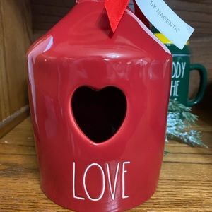 Rae Dunn Love Birdhouse